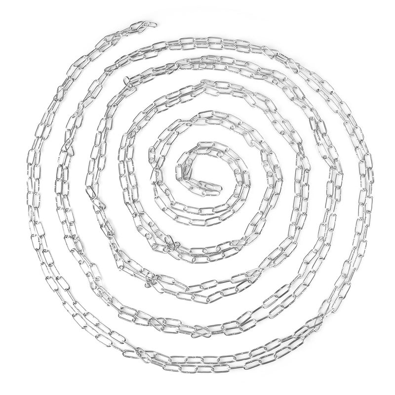 GENHAKON 66Ft Stainless Steel Chain, 1/8 inch Heavy Duty Chain, Hanging Chain for Hanging Clothing?Decorations?Chair, securing Gates and Fences, anchoring Camping Equipment and More.by - Image 4